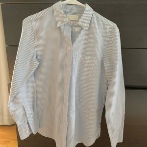 Jcrew oversized Oxford shirt -size 0
